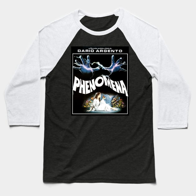 Phenomena (Titanus, 1984) Baseball T-Shirt by Scum & Villainy